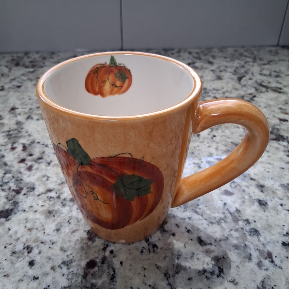 Oneida Other - Oneida Pumpkin Design Orange Mug coffee cup